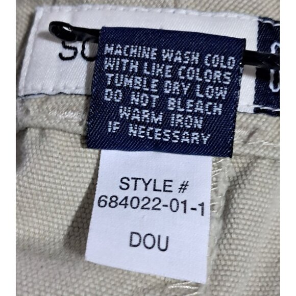 Vintage Y2K Gap Surplus Cargo Skirt Womens Khaki Beige Mini Size 12 Cotton - Picture 3 of 9